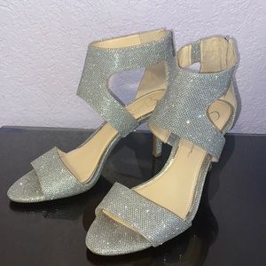 Jessica Simpson Silver heels